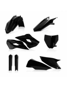 KIT PLÁSTICOS COMPLETO ACERBIS HUSQVARNA TE / FE 2014 - 2015 - PRETO